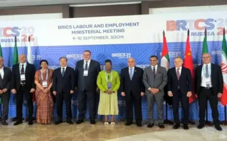 وزير العمل لـ”مجموعة البريكس”: إعداد استراتيجية لنشر ثقافة السلامة والصحة المهنية بمواقع الإنتاج