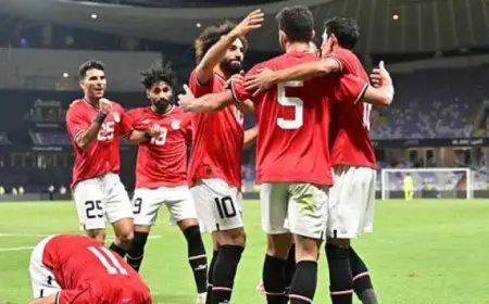 منتخب مصر يهزم بوتسوانا برباعية ويتصدر مجموعته بتصفيات كأس أمم أفريقيا