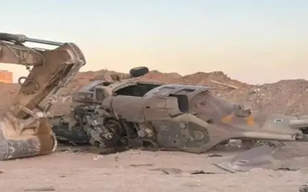 مقتل جنديين إسرائيليين وإصابة 7 في تحطم طائرة عسكرية برفح الفلسطينية
