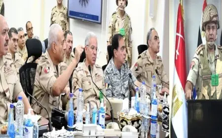 وزير الدفاع يشهد تنفيذ مشروع مراكز القيادة الاستراتيجى التعبوى للهيئة الهندسية