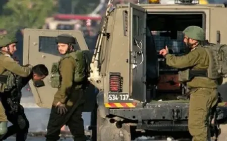 الاحتلال الإسرائيلي يقتحم قرية رافات شمال غرب القدس