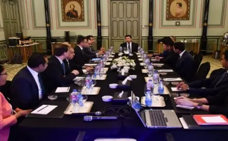 وزير الشباب يبحث مع رئيس شركة دافينج الصينية سبل تعزيز التعاون المشترك
