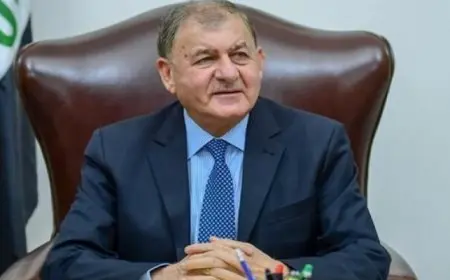 الرئيس العراقى: البلاد على أعتاب مرحلة جديدة من الاستقرار ونتطلع لشراكة اقتصادية مع الأشقاء