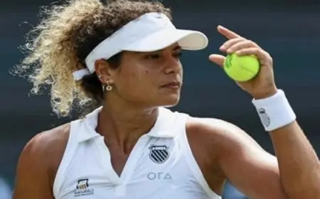 ميار شريف تصعد إلى نصف نهائي بطولة جاسمين للتنس بمنافسات زوجي السيدات