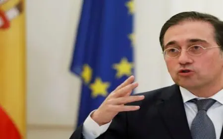 وزير الخارجية الإسباني يناشد دول العالم بذل المزيد لحل القضية الفلسطينية