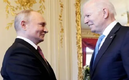 بايدن يخفف من أهمية تهديدات بوتين بشأن خطر اندلاع حرب بين روسيا والناتو