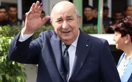 المحكمة الدستورية تعلن فوز تبون رسميًا بولاية رئاسية ثانية في الجزائر بـ 84.30 %