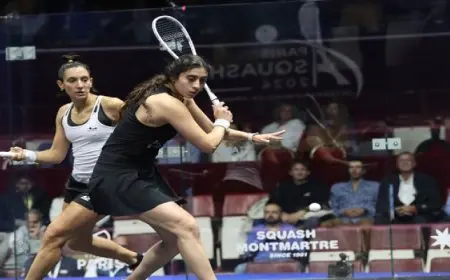 انطلاق منافسات دور الـ16 ببطولة باريس المفتوحة للاسكواش