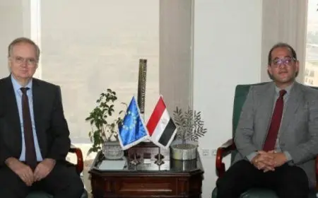 وزير المالية فى لقائه سفير الاتحاد الأوروبي بمصر: الاتحاد الأوروبي شريك اقتصادى مهم لمصر