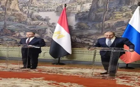 وزير الخارجية: المباحثات مع لافروف عكست اهتماما كبيرا بتعزيز العلاقات مع روسيا