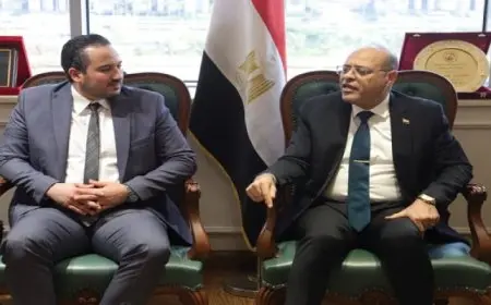 وزير العمل يستقبل وفدا من شركة ليوني الألمانية العالمية لتصنيع كابلات وضفائر السيارات