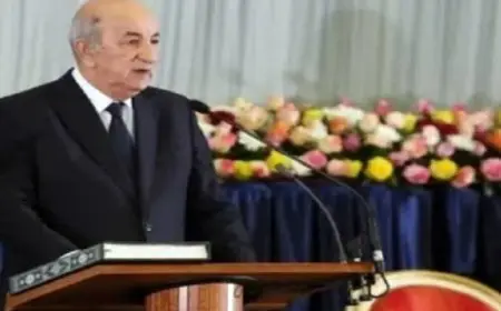 تبون يؤدي اليمين الدستورية رئيسا للجمهورية لولاية جديدة