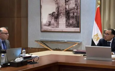 رئيس الوزراء يلتقي رئيس هيئة الرقابة المالية لبحث ملفات عمل الهيئة