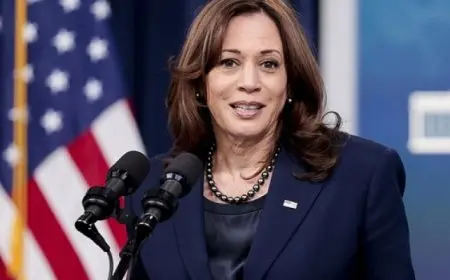 هاريس تدعو لإنهاء حرب غزة وعدم إعادة احتلال القطاع