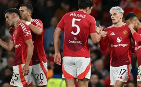 مانشستر يونايتد يكتسح بارنسلي 7-0 ويتأهل بدور الـ 16 في كأس رابطة المحترفين الإنجليزية