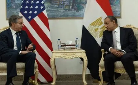 انطلاق الحوار الاستراتيجي المصري الأمريكي برئاسة وزيري خارجية البلدين بالقاهرة