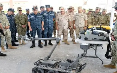 ختام فعاليات التدريب البحري المصري – الأمريكي المشترك ” النسر المدافع ” بنطاق البحر الأحمر