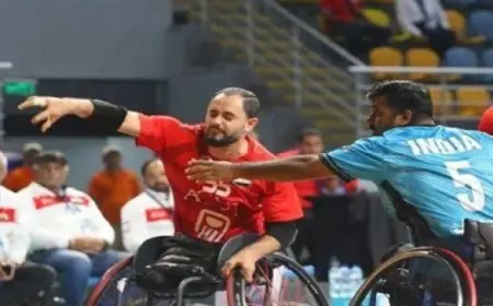 منتخب مصر للكراسي المتحركة يهزم الهند 2-0 في بطولة العالم