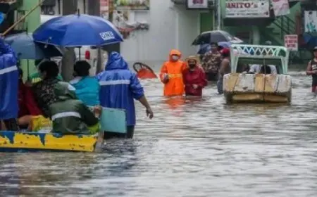 اليابان تحذر المواطنين من وقوع فيضانات وانهيارات أرضية جراء الأمطار في “إيشيكاوا”