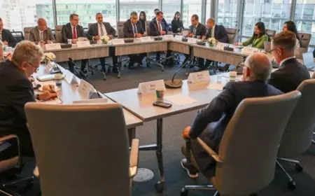 وزير الخارجية يستعرض العلاقات الثنائية بين مصر والولايات المتحدة في مائدة مستديرة مع المجلس الأطلنطي