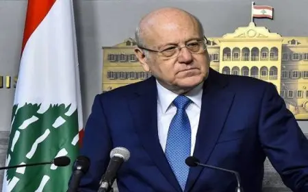 رئيس الحكومة اللبنانية: لا أولوية في الوقت الحاضر تعلو على وقف مجازر الاحتلال الإسرائيلي