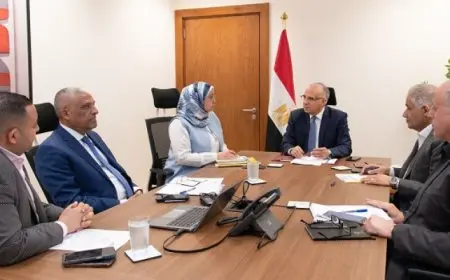 وزير الري يبحث مع مجموعة من السادة أعضاء مجلس النواب لمناقشة طلبات المواطنين