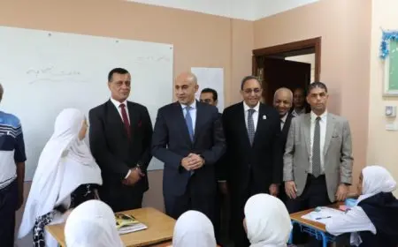وزير التعليم يتفقد 8 مدارس بقنا و 6 بالأقصر لمتابعة انتظام العام الدراسي الجديد