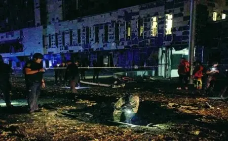 قصف روسي ليلي على خاركيف.. سقوط جرحى بينهم أطفال