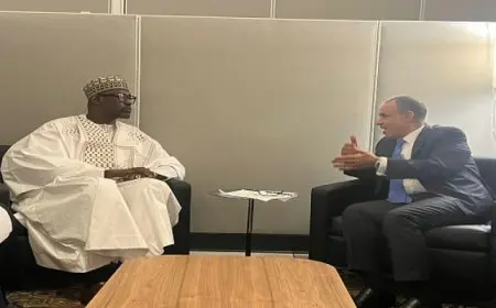 الدكتور بدر عبد العاطي يلتقي مع وزير خارجية مالي