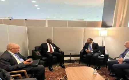 وزير الخارجية يلتقي مع وزير خارجية أنجولا على هامش أعمال الجمعية العامة