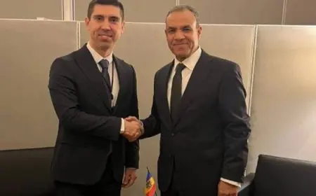 وزير الخارجية والهجرة يلتقي مع نظيره المولدوفي في نيويورك