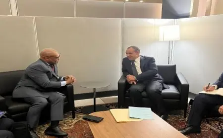 وزير الخارجية يلتقي مع سكرتير عام منظمة الدول الثماني الإسلامية النامية للتعاون الاقتصادي