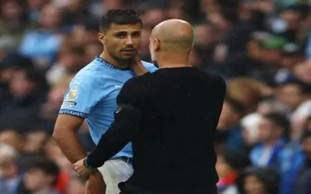 جوارديولا عن إصابة رودري: لابديل له ولكننا سنجد حلا