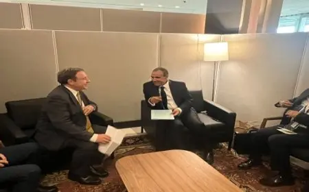 وزير الخارجية يلتقي بمدير برنامج الأمم المتحدة الإنمائي