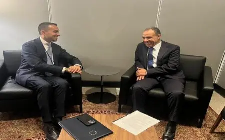 وزير الخارجية يلتقي في نيويورك مع المبعوث الأوروبي لدول الخليج