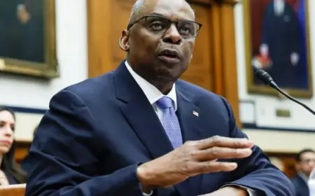 أوستن: الحل الدبلوماسي هو السبيل الوحيد لضمان أمن الحدود بين إسرائيل ولبنان