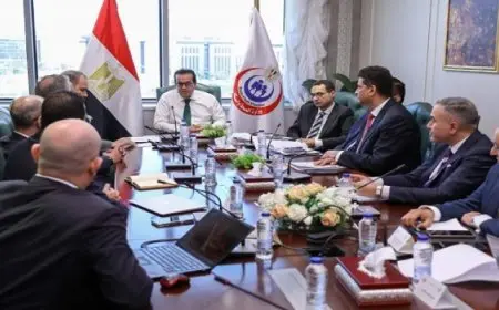 نائب رئيس مجلس الوزراء ووزير الصحة يعقدا اجتماعًا لمتابعة مستجدات العمل بمنظومة ميكنة المنشآت الطبية وتراخيص مزاولة المهنة ‎