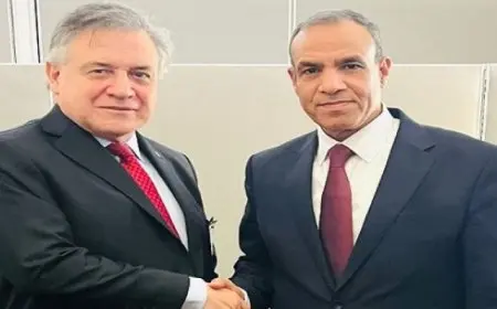 خلال لقائه مع وزير خارجية أوروجواي.. وزير الخارجية يؤكد أهمية زيادة حجم التبادل التجاري بين البلدين