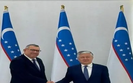 انعقاد الدورة الـ 11 للمشاورات السياسية بين مصر وأوزبكستان في طشقند