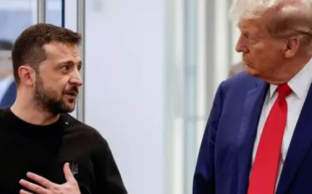 زيلينسكي بعد لقائه ترامب : لدينا وجهة نظر مشتركة بشأن الحرب في أوكرانيا