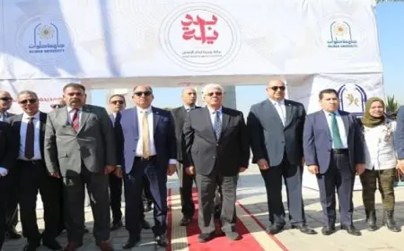 وزير التعليم العالي يتفقد جامعة حلوان ويطمئن على انتظام الدراسة بها