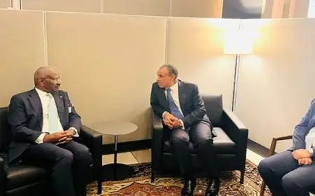 وزير الخارجية يعرب عن التطلع لمواصلة تعزيز علاقات التعاون الثنائي بين مصر وموريتانيا