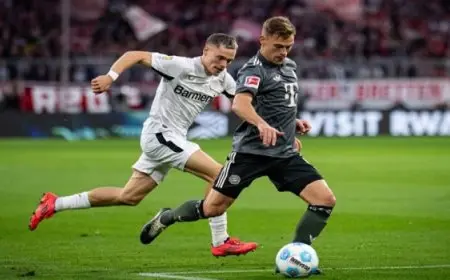 ليفركوزن يتعادل مع بايرن ميونيخ 1-1 في الدوري الألماني لكرة القدم