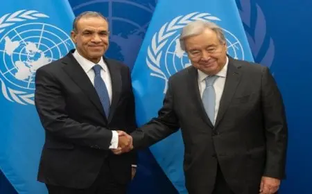 وزير الخارجية يبحث مع جوتيريش تعزيز التعاون بين مصر والأمم المتحدة في التعامل مع القضايا الدولية والإقليمية