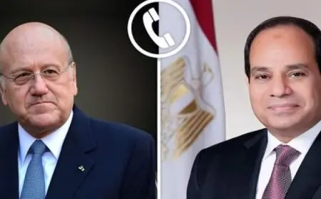 الرئيس السيسي يؤكد دعم مصر الكامل للبنان ووقوفها بجانبه.. ويوجه بإرسال مساعدات طبية وإغاثية طارئة