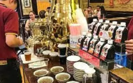 محل شاي صيني في ورطة بسبب طريقة دعاية مهينة للعاملين به