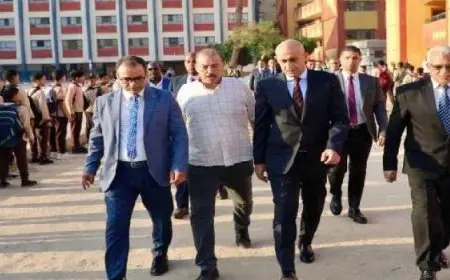 وزير التعليم يزور 6 مدارس بحدائق القبة لمتابعة انتظام العام الدراسى الجديد