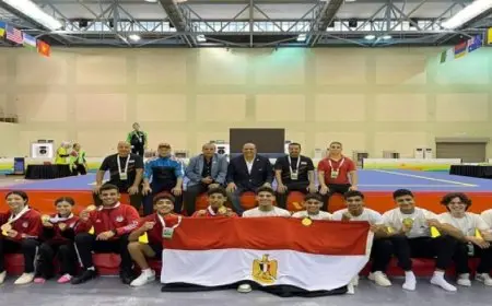مصر تحصد 11 ميدالية في بطولة العالم للكونغ فو بسلطنة بروناي