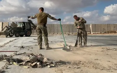 استهداف قاعدة عسكرية تستضيف قوات أمريكية في العراق