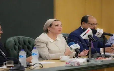 بال .. وزيرة البيئة في لقاء مفتوح بصالون نقابة الصحفيين لطرح رسائل مصر التي تمت بأسبوع المناخ في نيويورك